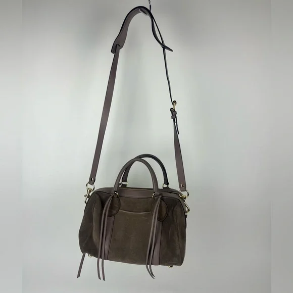 Rebecca Minkoff suede pippa duffle bag - Picture 10 of 10